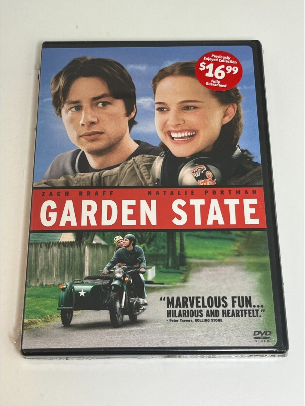 Garden State DVD Zach Braff Natalie Portman 2004 Brand New Sealed Widescreen